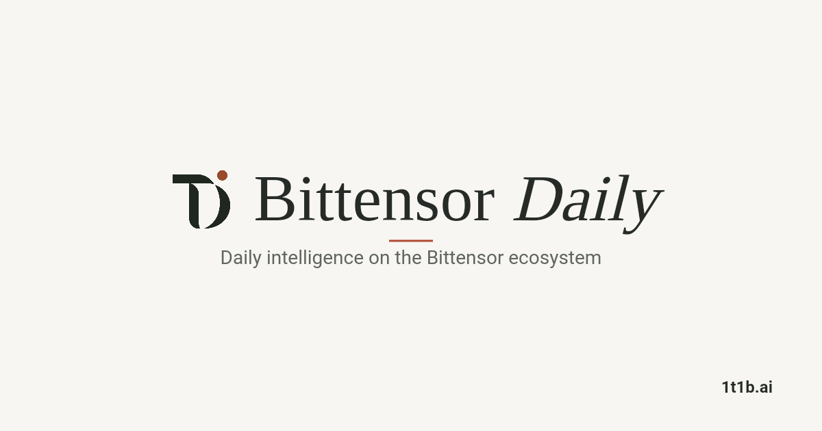 SN51 Tops GPU Charts as Ecosystem Eyes $100M Revenue Target · Bittensor ...
